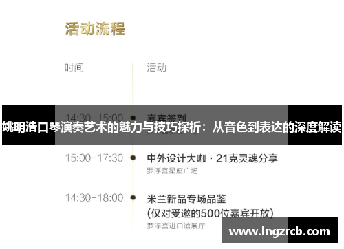 姚明浩口琴演奏艺术的魅力与技巧探析：从音色到表达的深度解读
